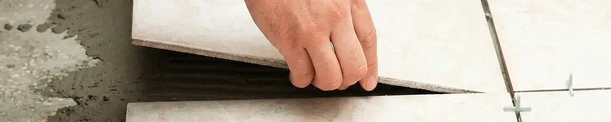 Professional installing ceramic tile floors in Jacksonville, FL